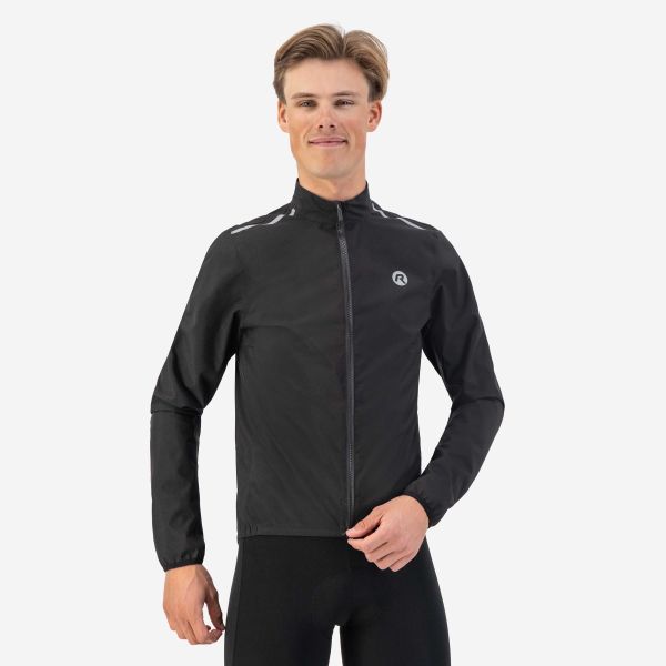 Rogelli Distance Regnjakke, Black