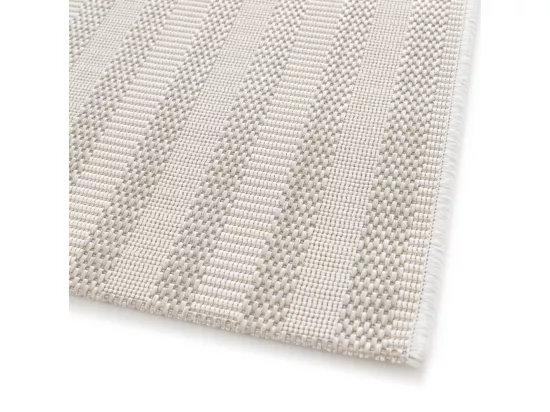 Bizana - Tapis d’extérieur à motif géométrique - Beige - 160x230cm