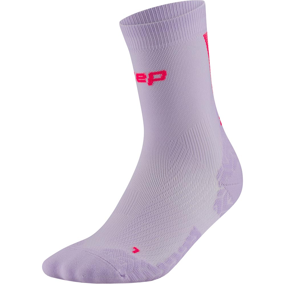 CEP Core Run Ultralight Mid Cut Compression Socken Damen lilac