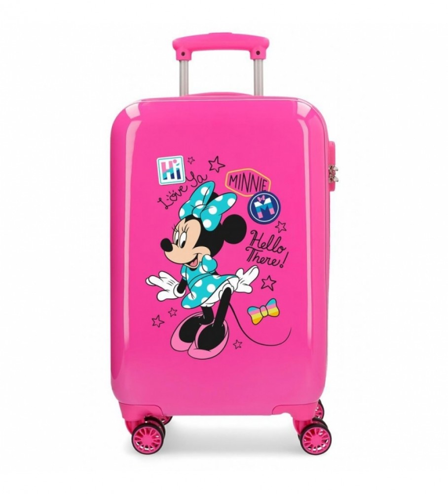 Joumma Bolsas Maleta de cabine Minnie Hello rgida 55cm -34x55x20cm-
