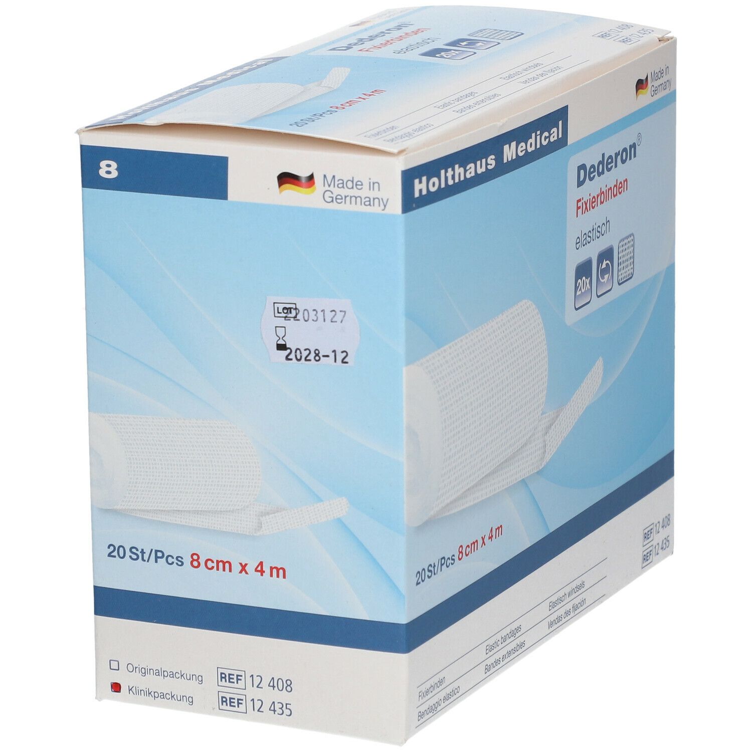 Dederon® Fixierbinde 8 cm x 4 m