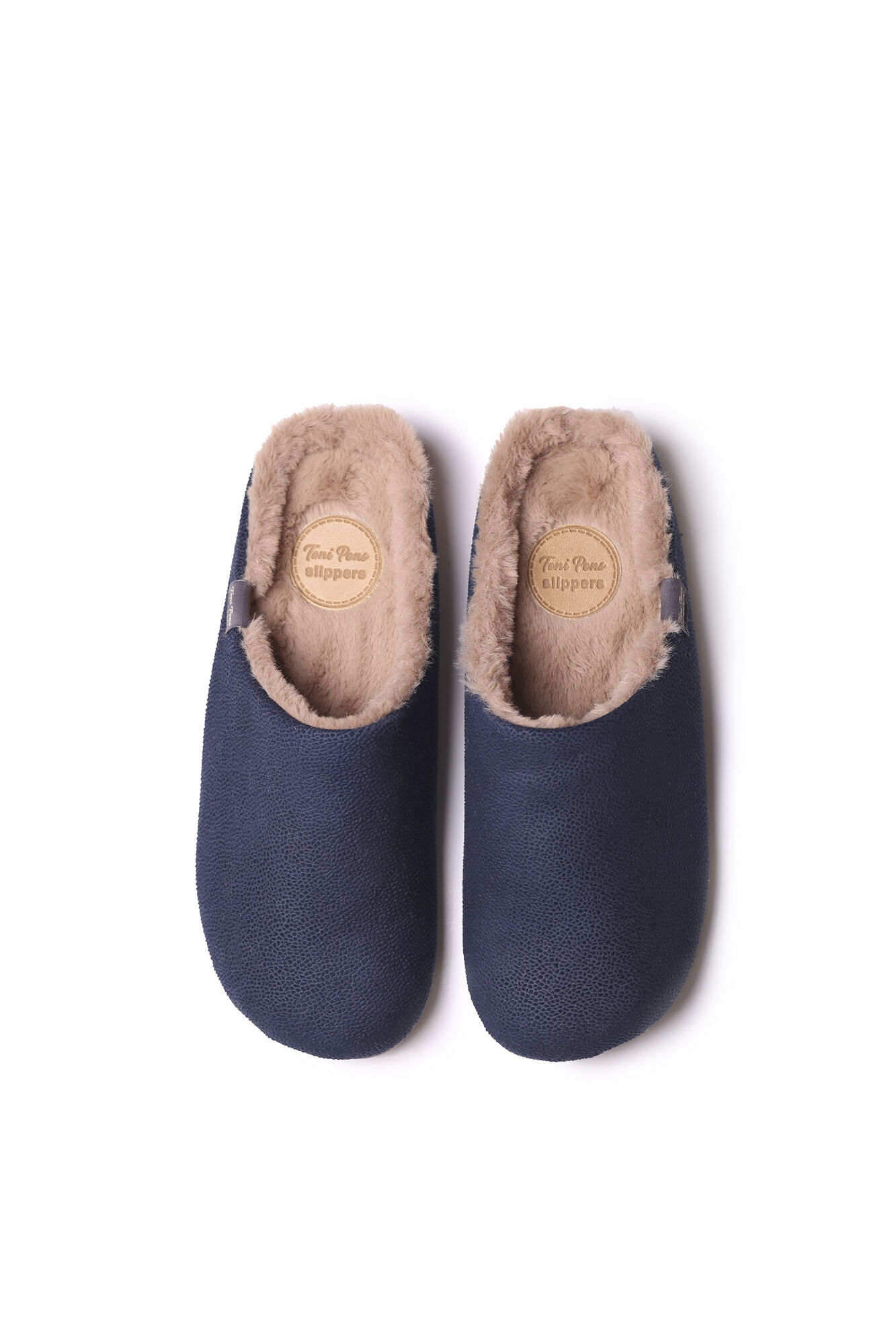 Chinelo masculino na cor azul