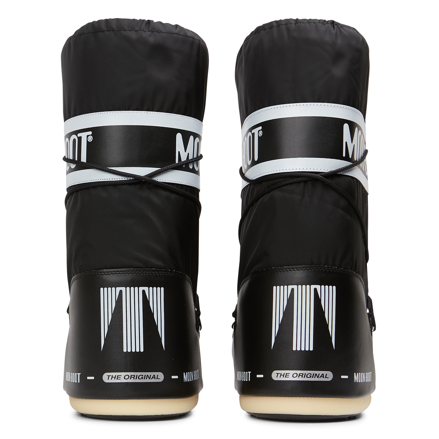 ICON NYLON - Bottes avec lacets à imprimés| Noir