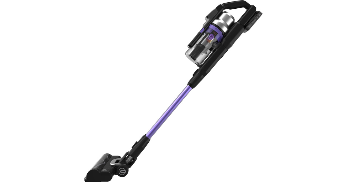 BLACK+DECKER18V 2.5Ah 4IN1 Steelstofzuiger  (Zwart/paars)
