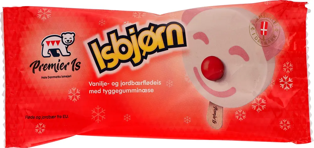 Premier Is Flødeis Isbjørn 89 ml