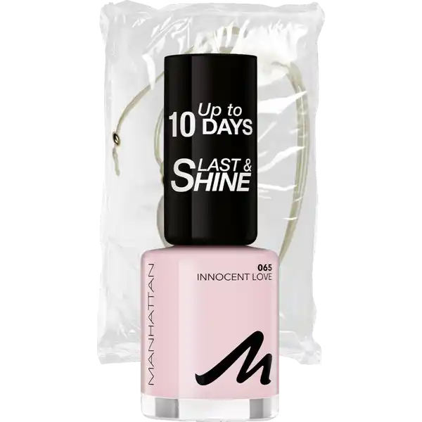 Last & Shine Nail Polish 065 Innocent Love + Fußkette