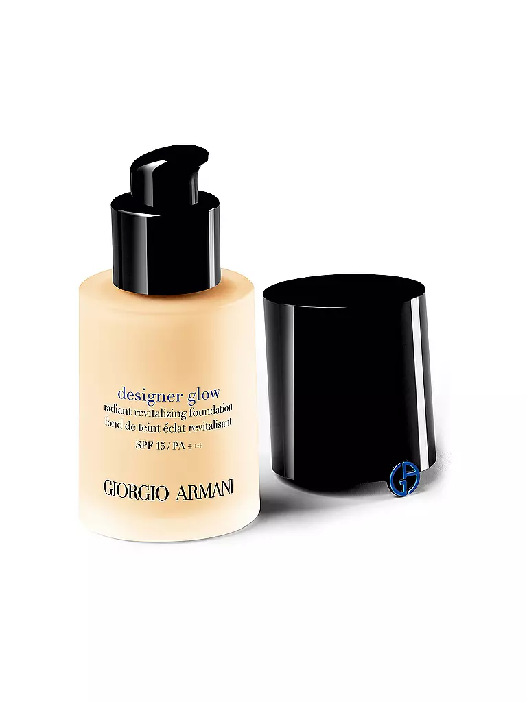 GIORGIO ARMANI COSMETICS  Designer Glow Foundation 30ml LSF 20 (3) camel