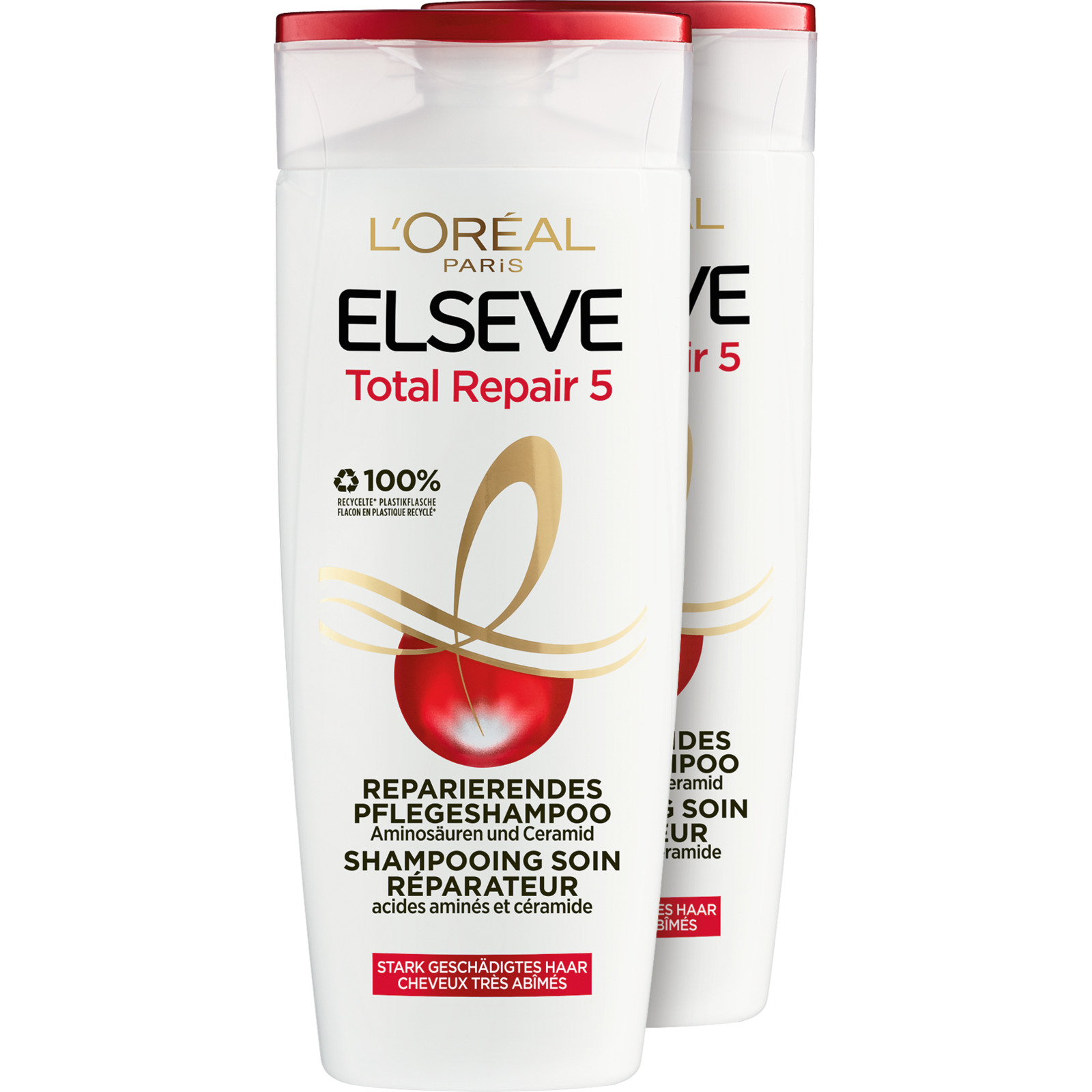 L'Oréal Elsève Shampoo Total Repair 5 2 x 250 ml