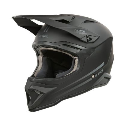 Casque cross O'Neal 1 SRS - SOLID - ENFANT - Noir