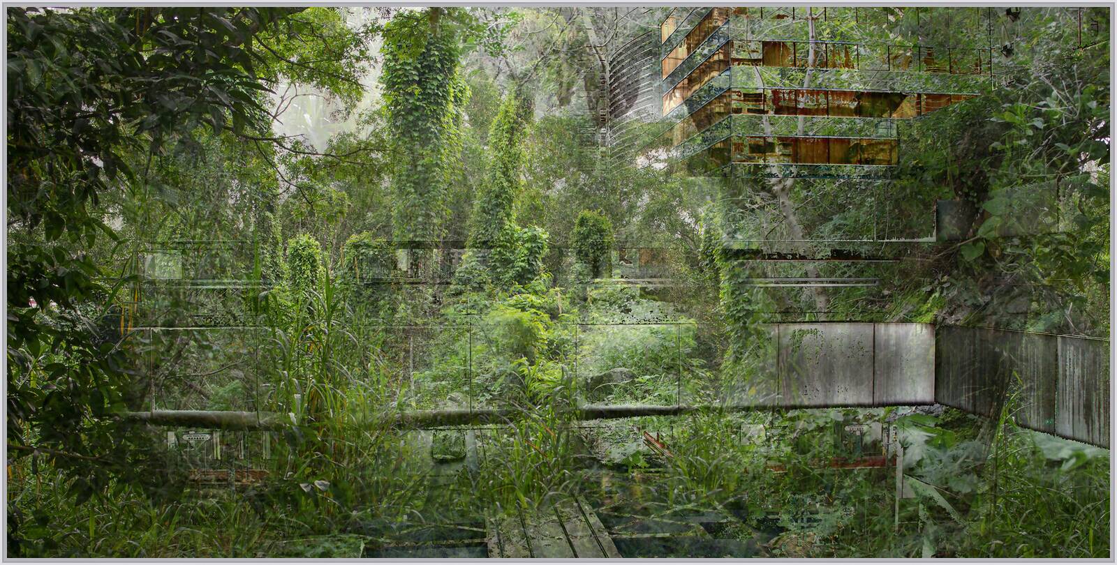 Green City I by Sabine Wild - Limited Edition. Edition of: 150. Signed.