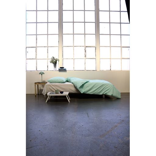 OMHU Percale Sengetøj, Ice, 140x200 cm