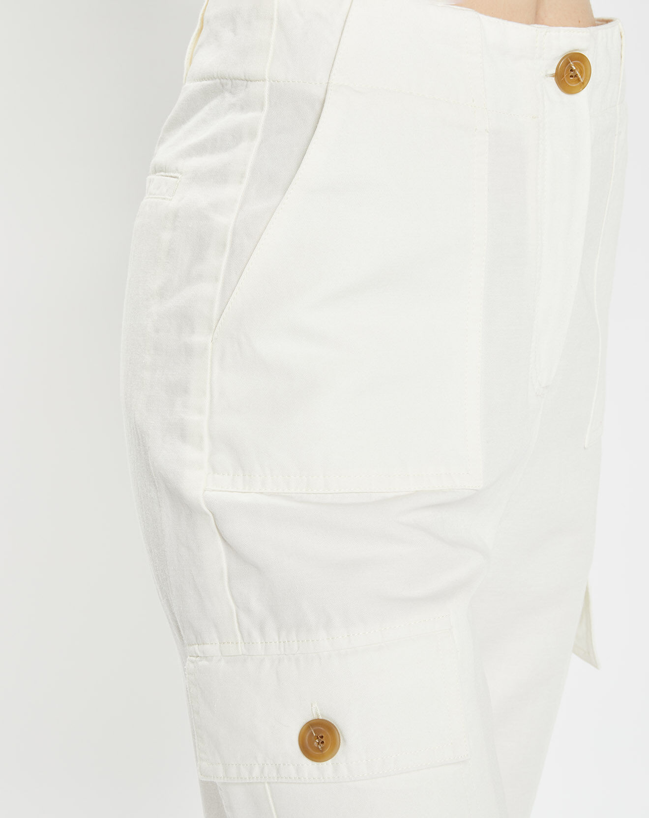 Galeries Lafayette Pantalon Eprise blanc