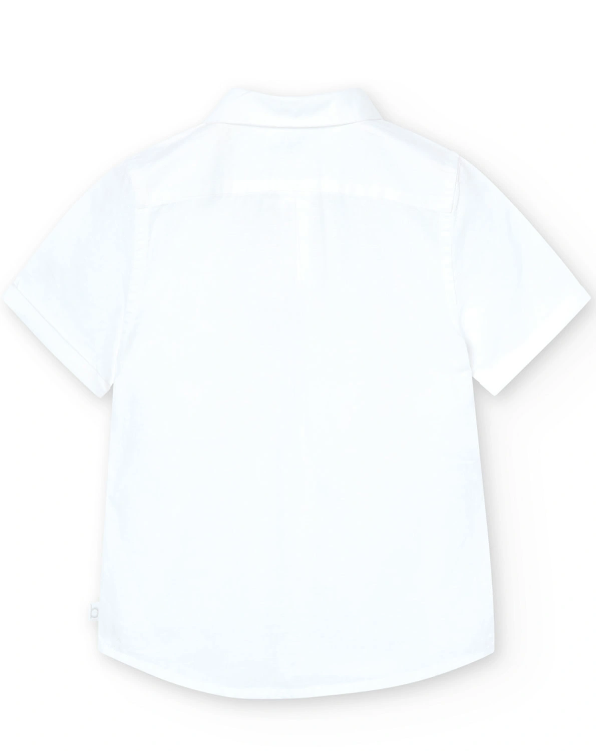 Kurzarmhemd LINEN in weiß