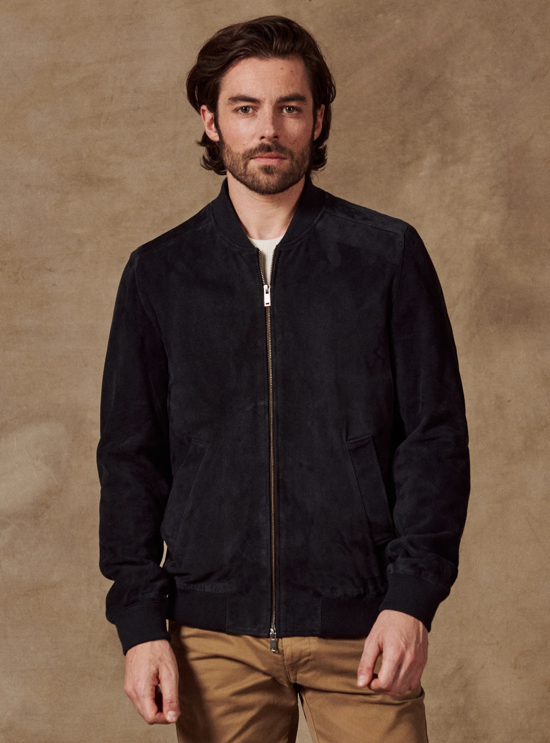 Cuir Paolo Marine