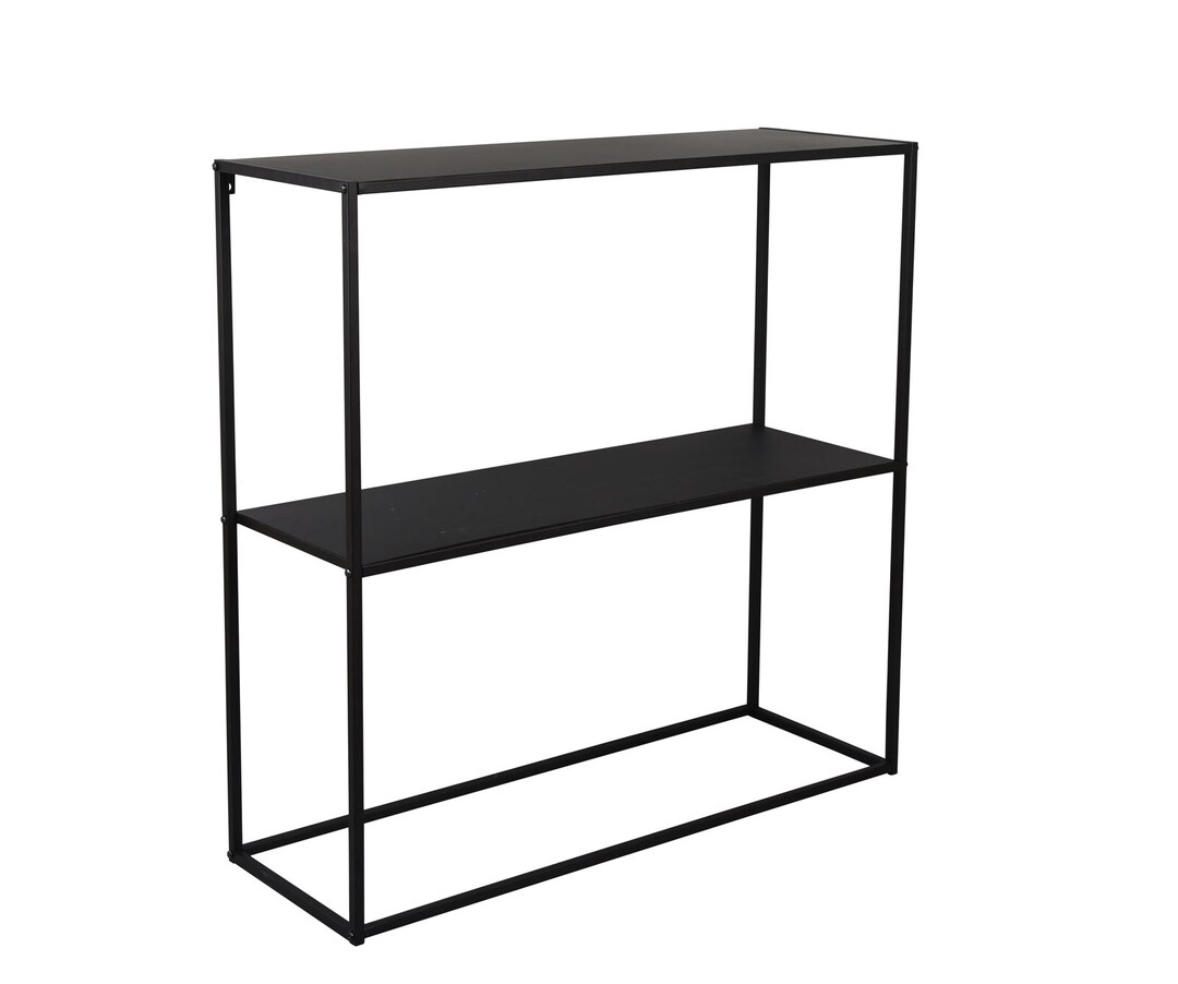 Konsolentisch Alexis 80 x 80 cm Metall schwarz