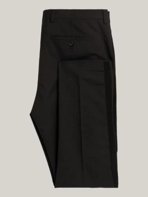 Blazer de smoking slim fit em lã