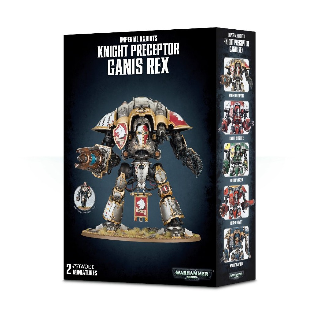 W40K : Imperial Knight - Knight Preceptor Canix Rex