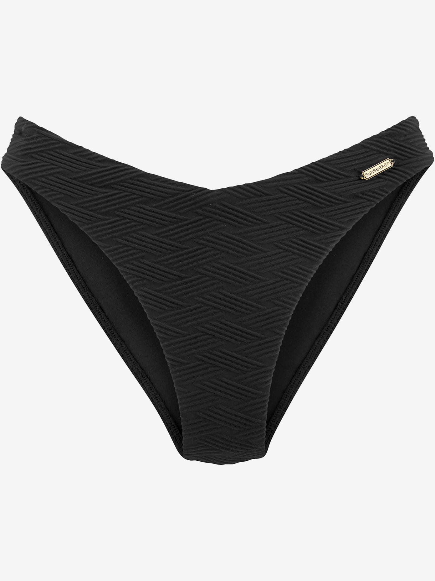 Bas de maillot de bain matière structurée aux couleurs tendances