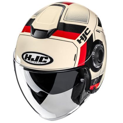 Casque Hjc I40N - VELU - Beige / Rouge