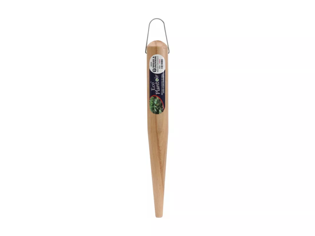 Eco'plantoir en bois de hêtre