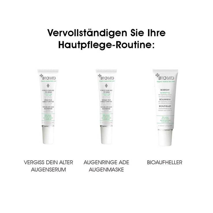Biomed Vergiss dein Alter Augenpflege Creme, 15 ml