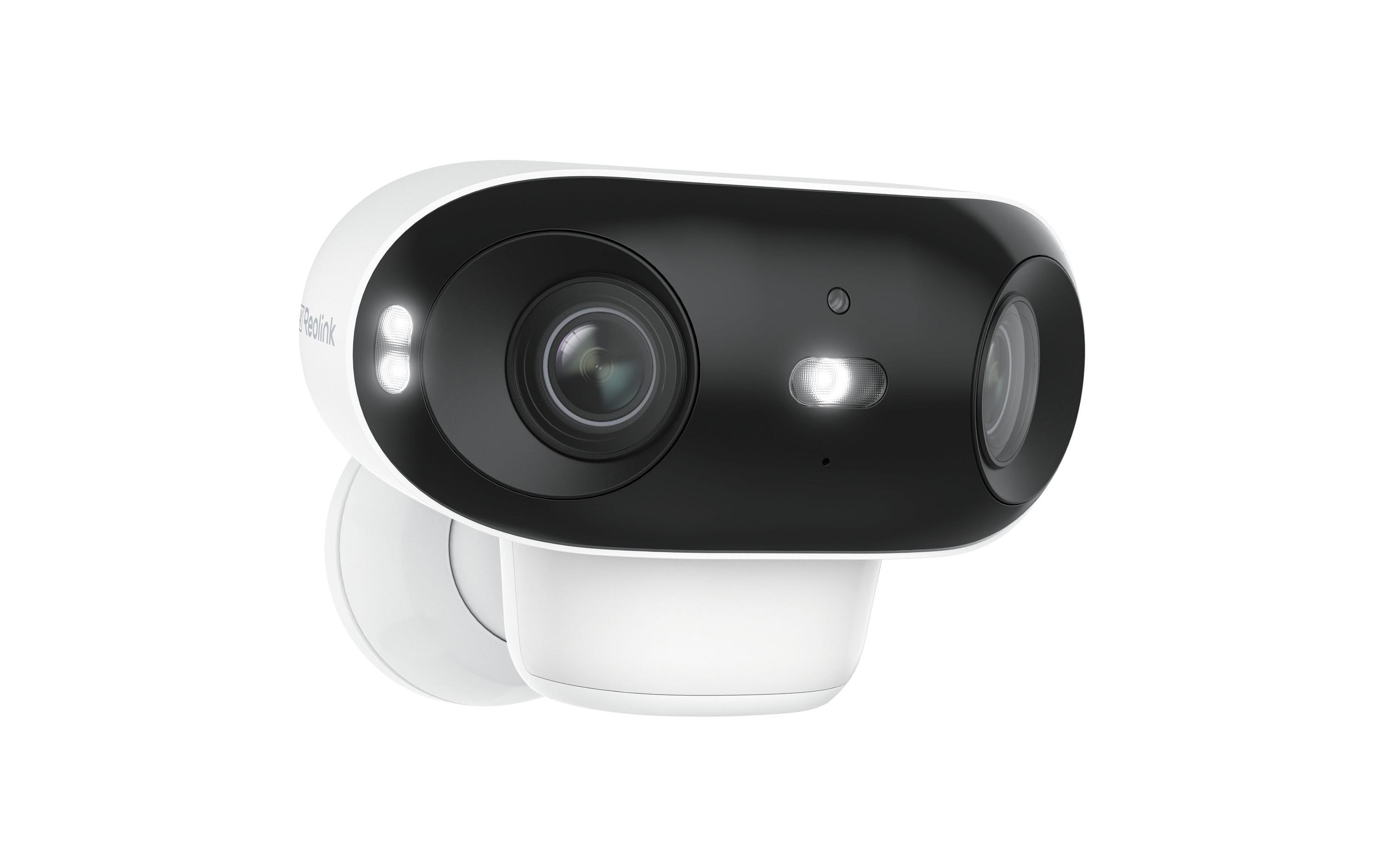 Netzwerkkamera Argus B740X 180° 4K UHD<br>4K-Kamera mit 180°-Dualobjektiv, Wi-Fi 6 Solar-Akku, ColorX Nachtsicht in Vollfarbe, intelligente Erkennung, 2,4/5 GHz Dualband-Wi-Fi