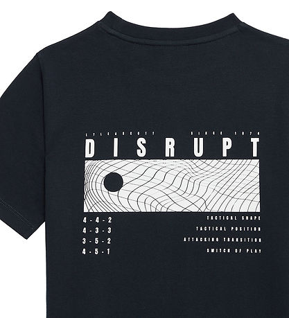 Lyle & Scott T-Shirt - Dark Navy m. Print