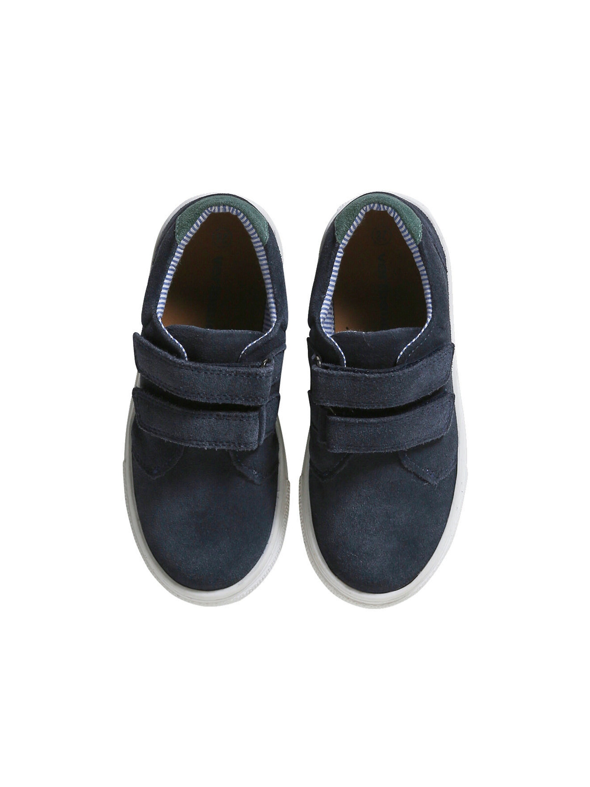 Vertbaudet Jungen Sneakers mit Klettverschluss marine
