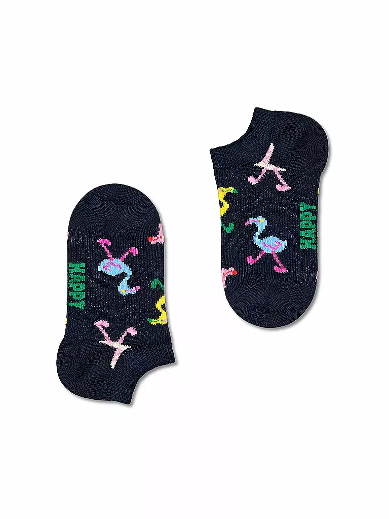 HAPPY SOCKS Kinder Sneaker Socken ANIMALS 2er Pkg navy blau