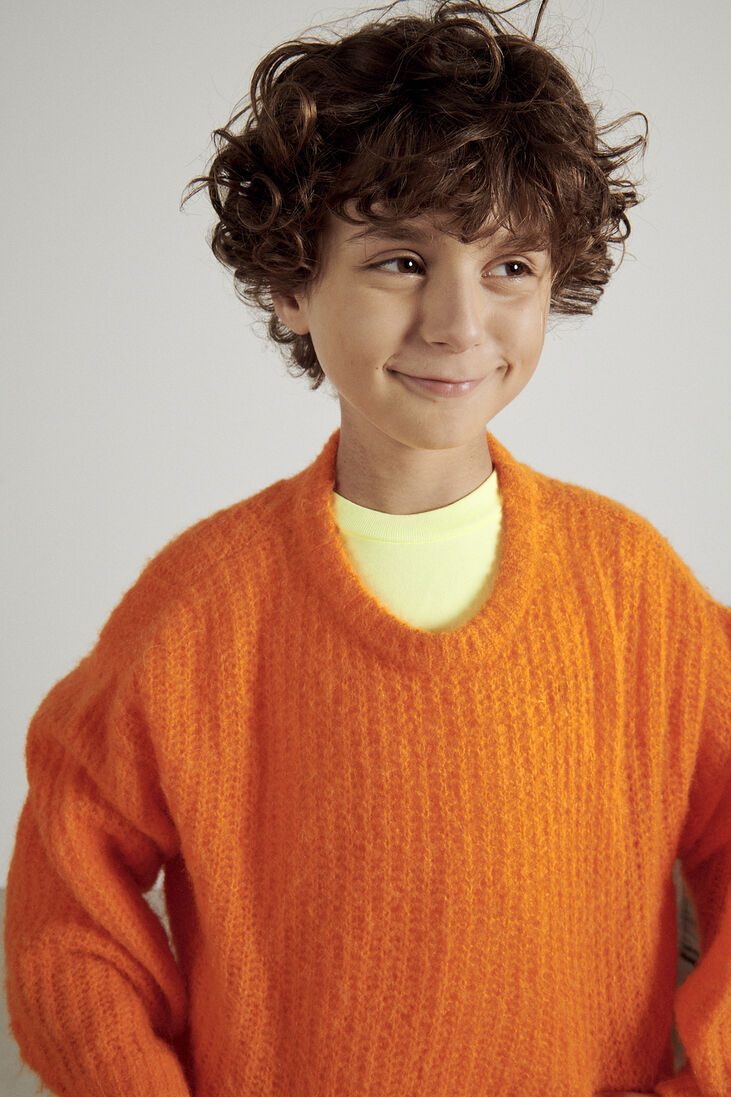AMERICAN VINTAGE oranje american vintage trui east