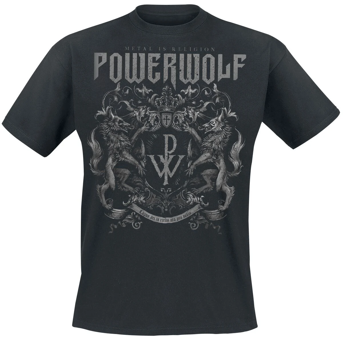 Crest - Metal Is Religion | Powerwolf T-Shirt Manches courtes