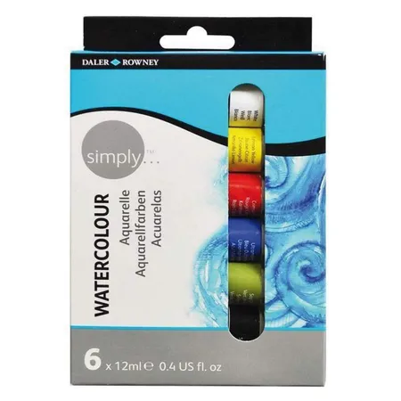 Simply Aquarell Set 6x12ml