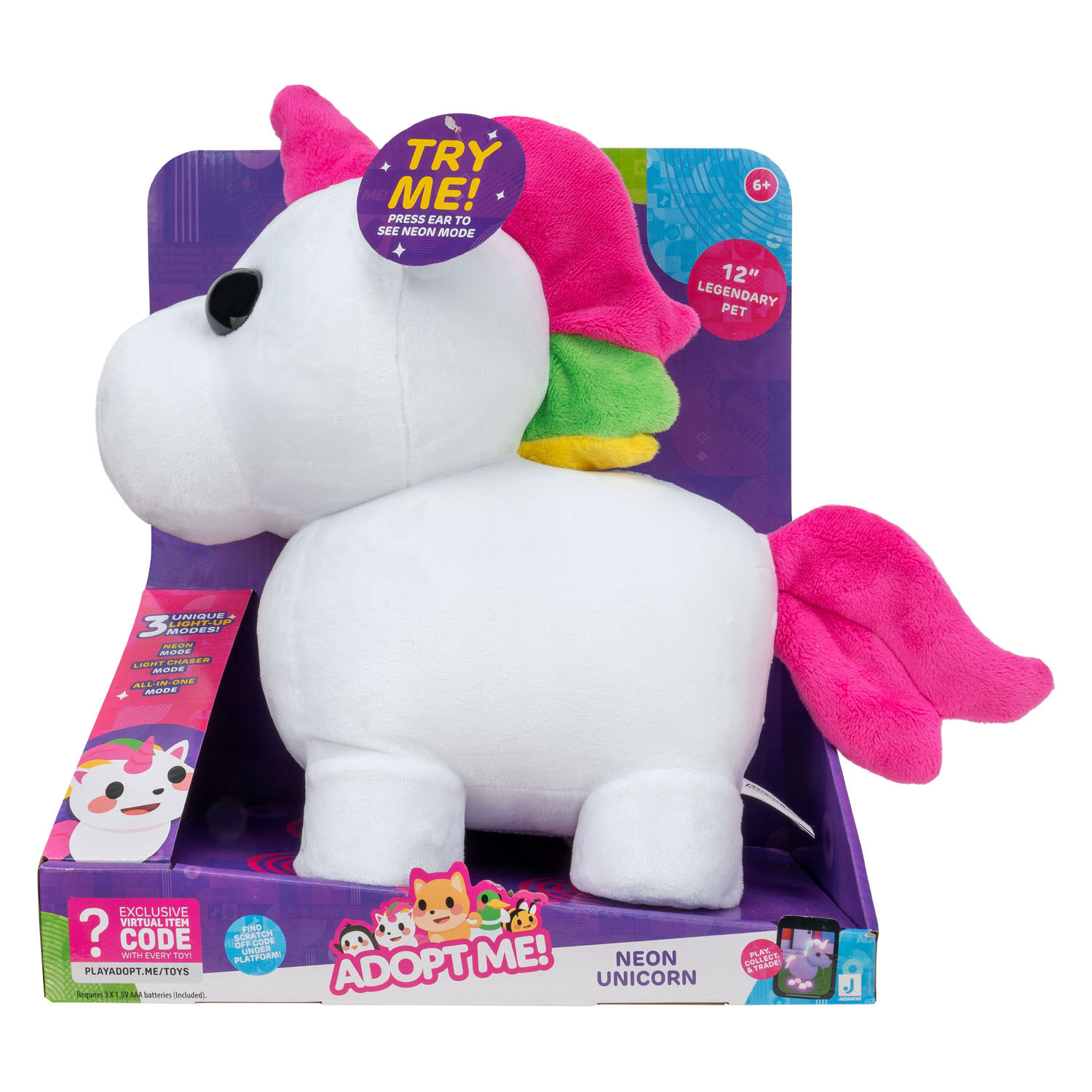 Adopt Me! Knuffel Pluche Collector - Unicorn, 20cm
