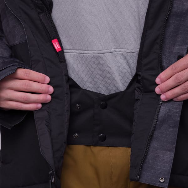 Veste snowboard 686 MNS GEO INSULATED JACKET BLACK CAMO COLORBLOCK