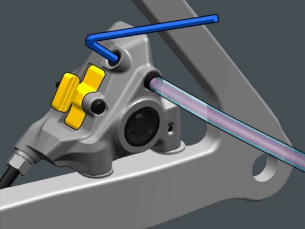 Shimano Dura Ace R9270 Bleeding Spacer