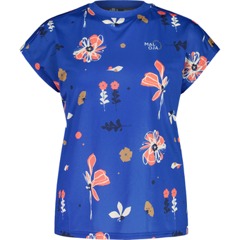 Maloja TennoM. Allmountain Top Multifunktionsshirt Kurz Bright Cobalt Damen