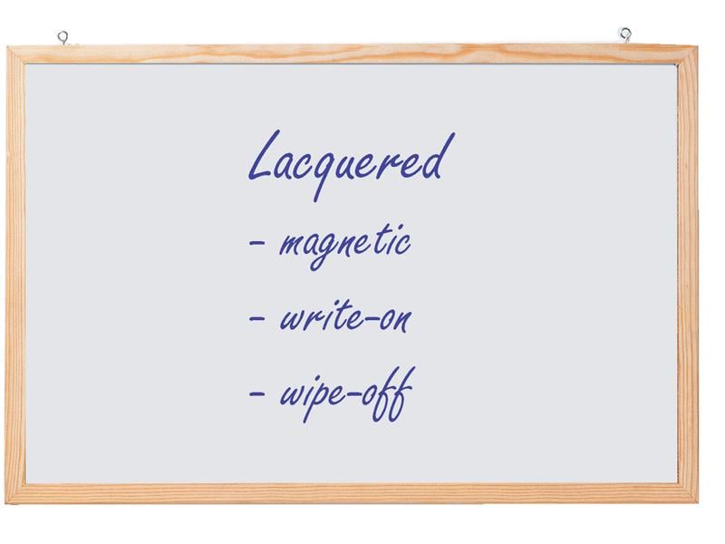 Franken Whiteboard Memoboard 40 x 60, Weiss Schreibtafel