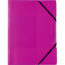 Chemise à élastique FLUO, PP, A4, assorti
