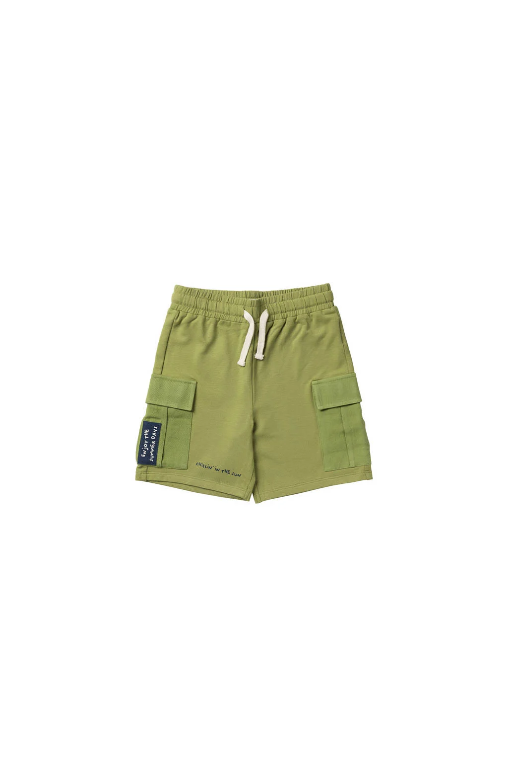 Your Wishes regular sweatshort groen