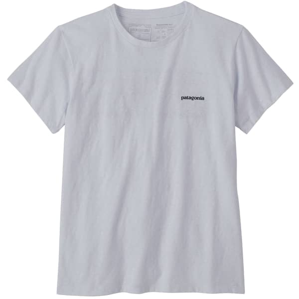 T-shirt PATAGONIA W'S P-6 LOGO RESPONSIBILI-TEE WHITE