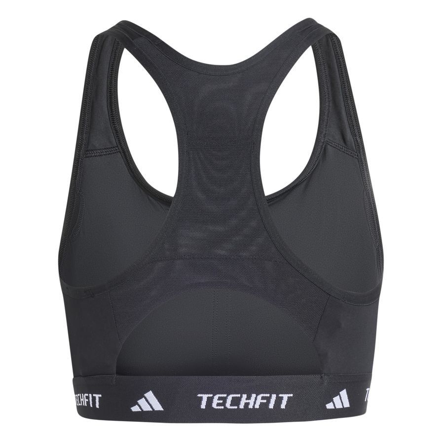 adidas Brassière Techfit - Noir/Blanc Femme