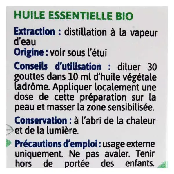 Ladrôme Huile Essentielle Saro Bio 10ml