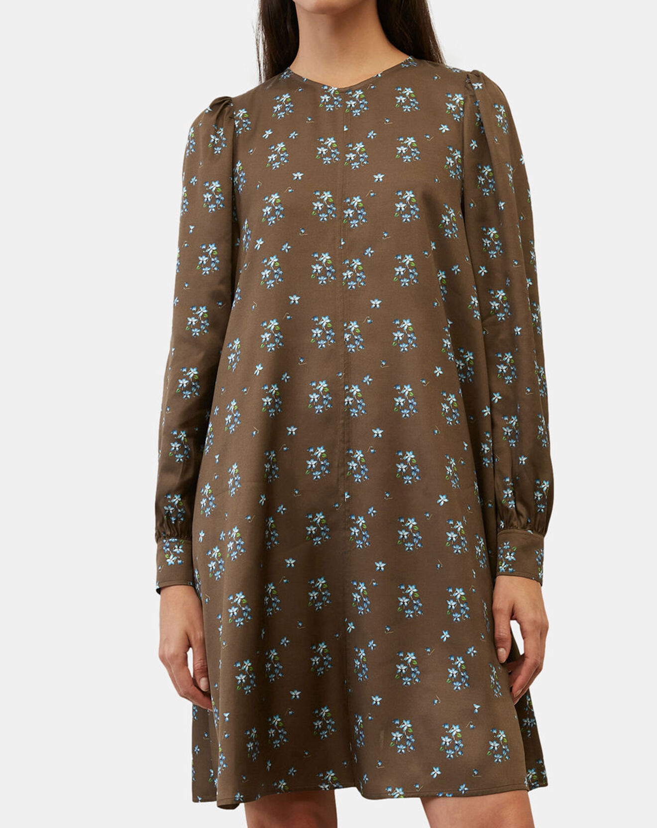 Marc O'Polo Robe medium imprimée marron
