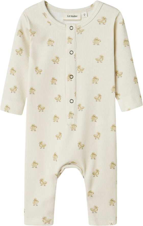 Lil' Atelier NBNLAVO EMO LS SLIM SUIT LIL Turtledove/duck