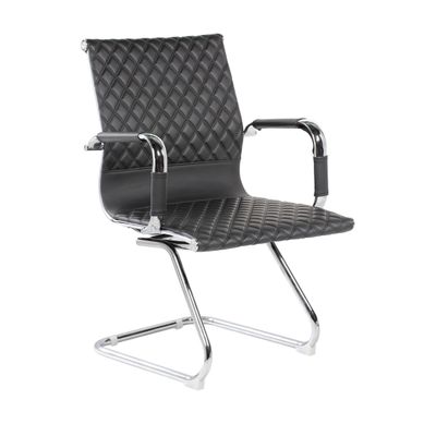 Chaise Delaware Luge - accoudoirs intégrés - noir