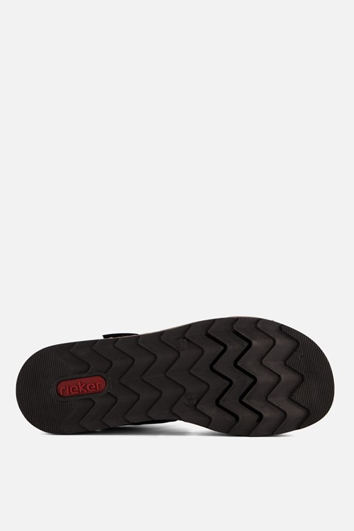 Rieker Sandalen zwart Synthetisch