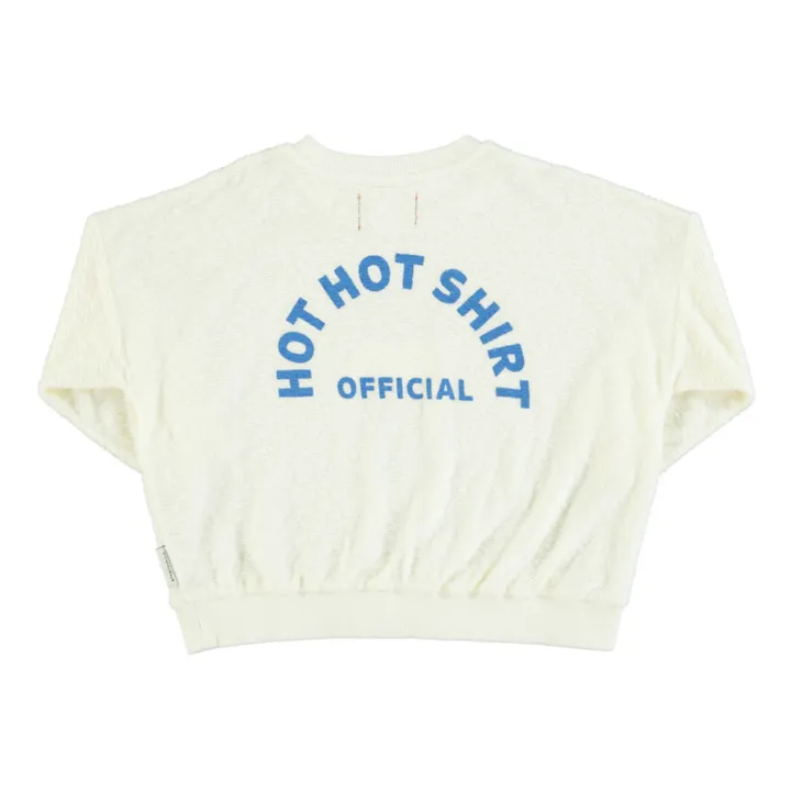 Piupiuchick Sweat Eponge Ice Cream | Ecru