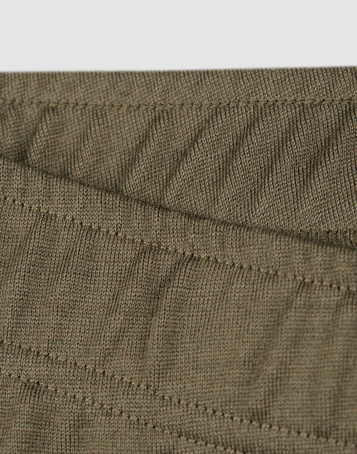 Legging van merinowol voor dames in Ijsblauw