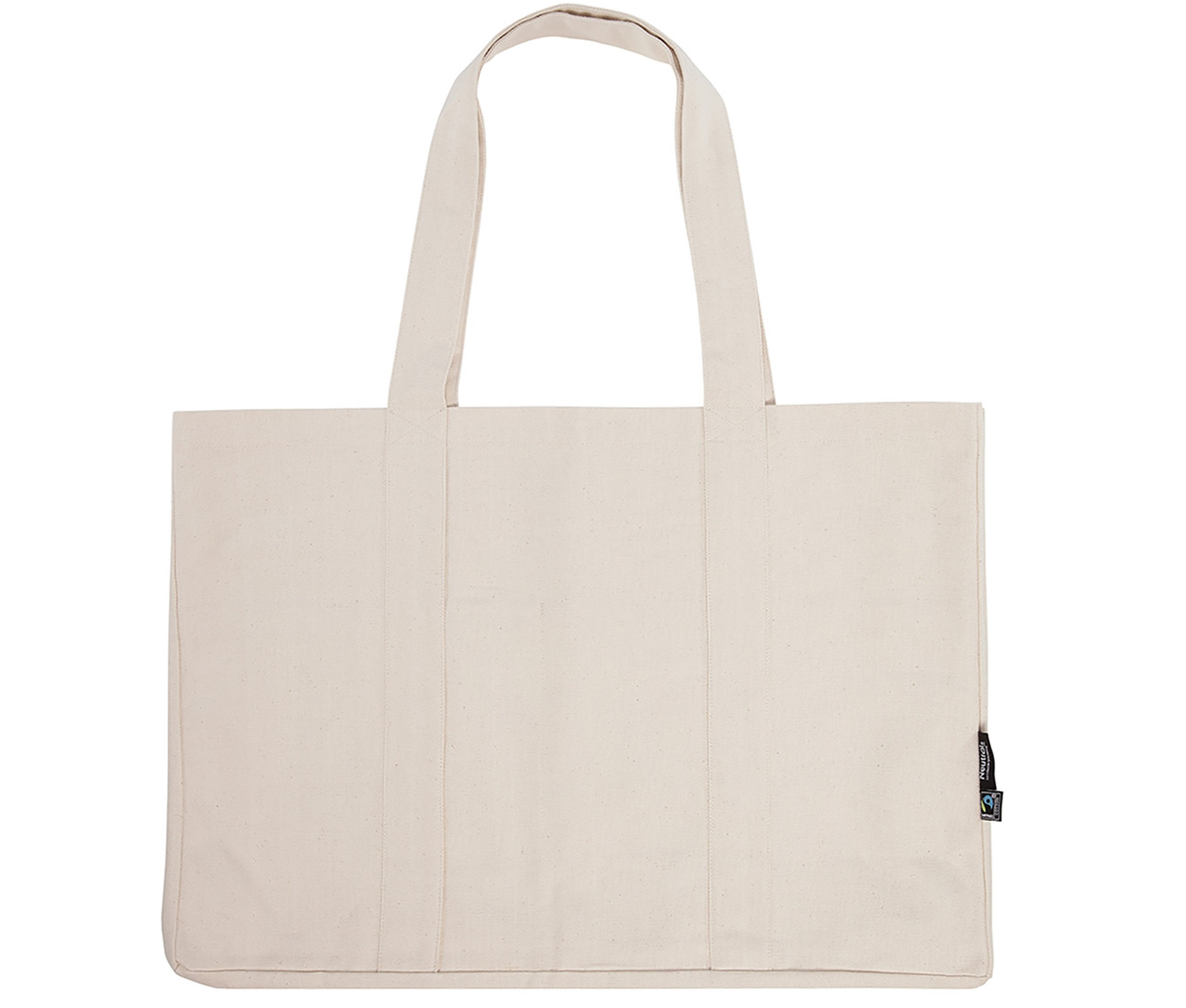 NEUTRAL O90054 - Sac de Plage Multifonction en Coton Bio