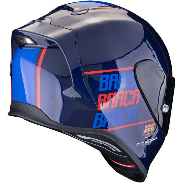 Scorpion - Casque Exo-R1 Evo Air FC Barcelone Bleu / Rouge